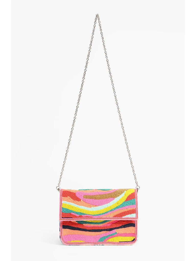 Daphne Embellished Crafted Clutch