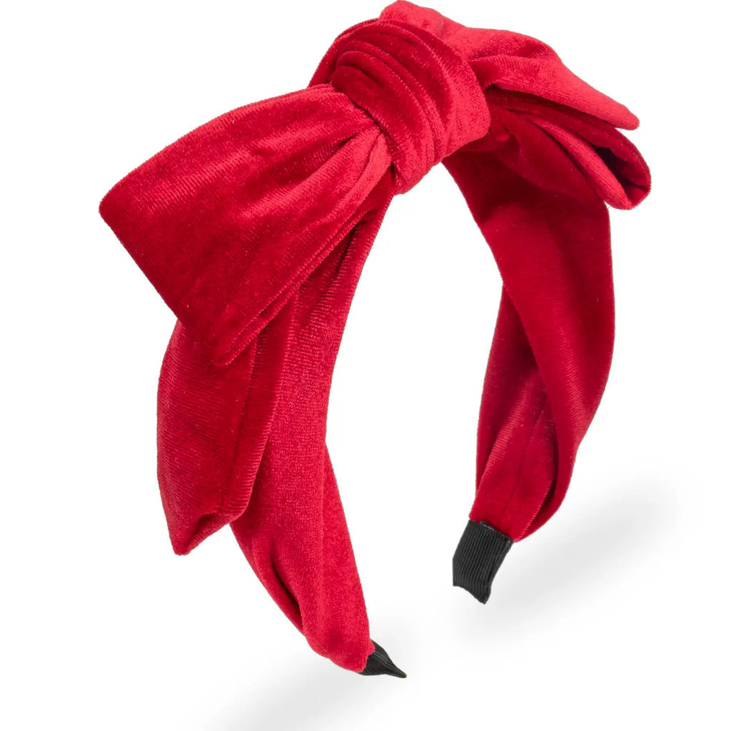 Lydia Velvet Bow Headband