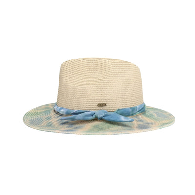Tie Dye Brim C.C Panama Sun Hat