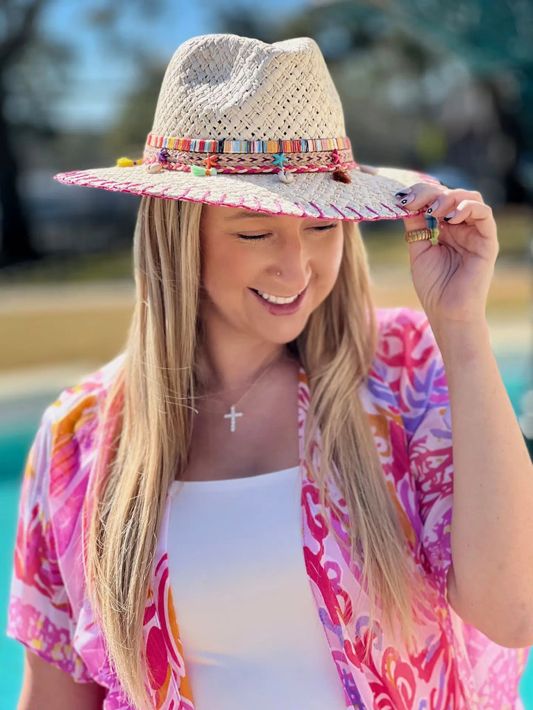 Morningside Embellished Hat Multi