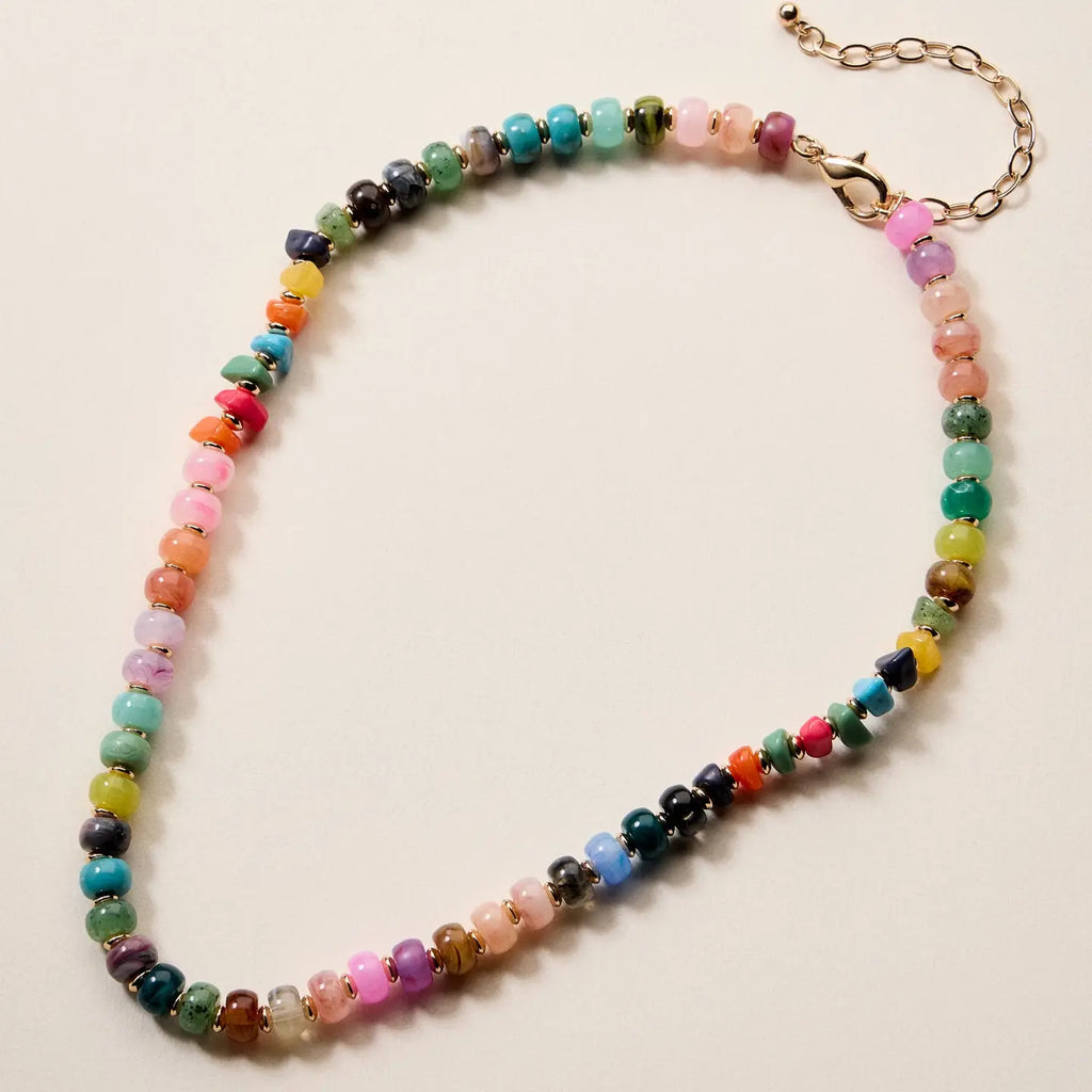 Ann Colorful Beaded Necklace