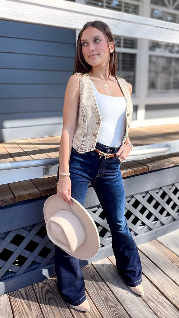 Amber High Rise Flare