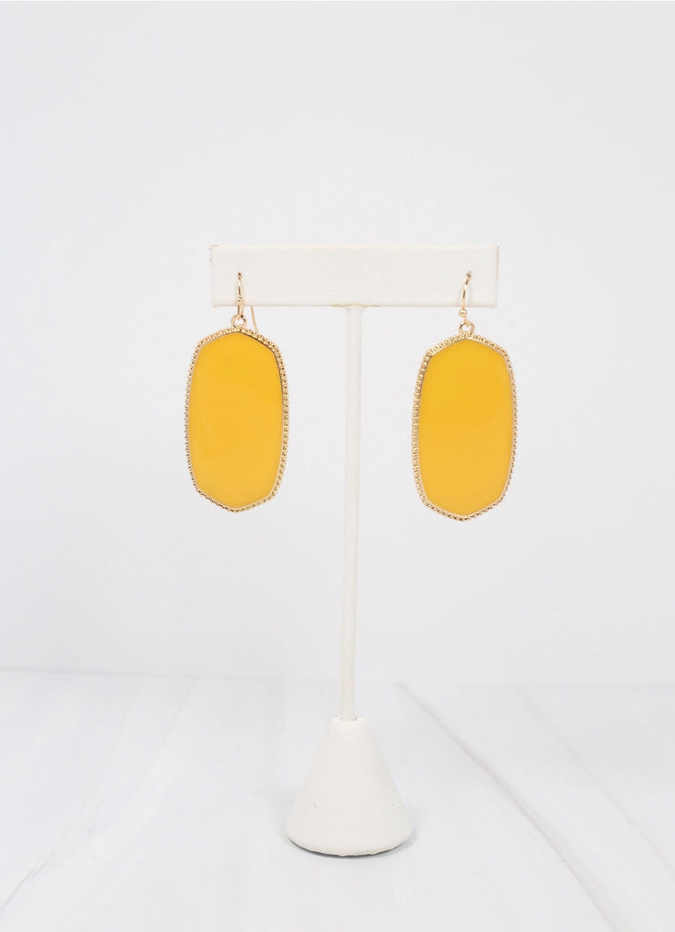 Mcgrath Drop Earring Yellow