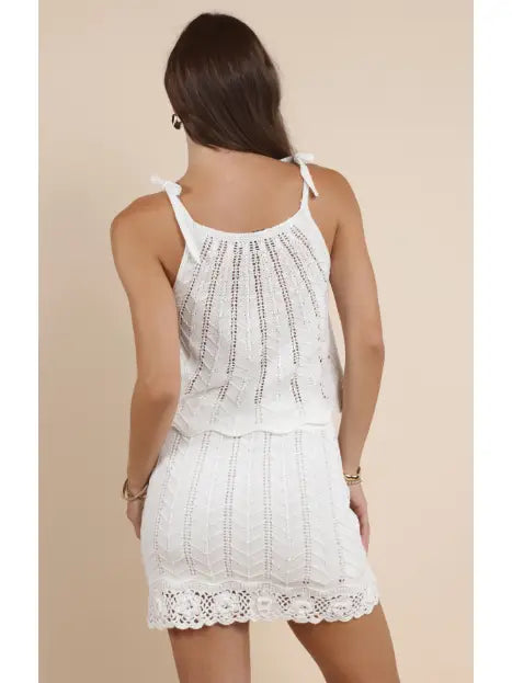 Ariela Rose Crochet Tank