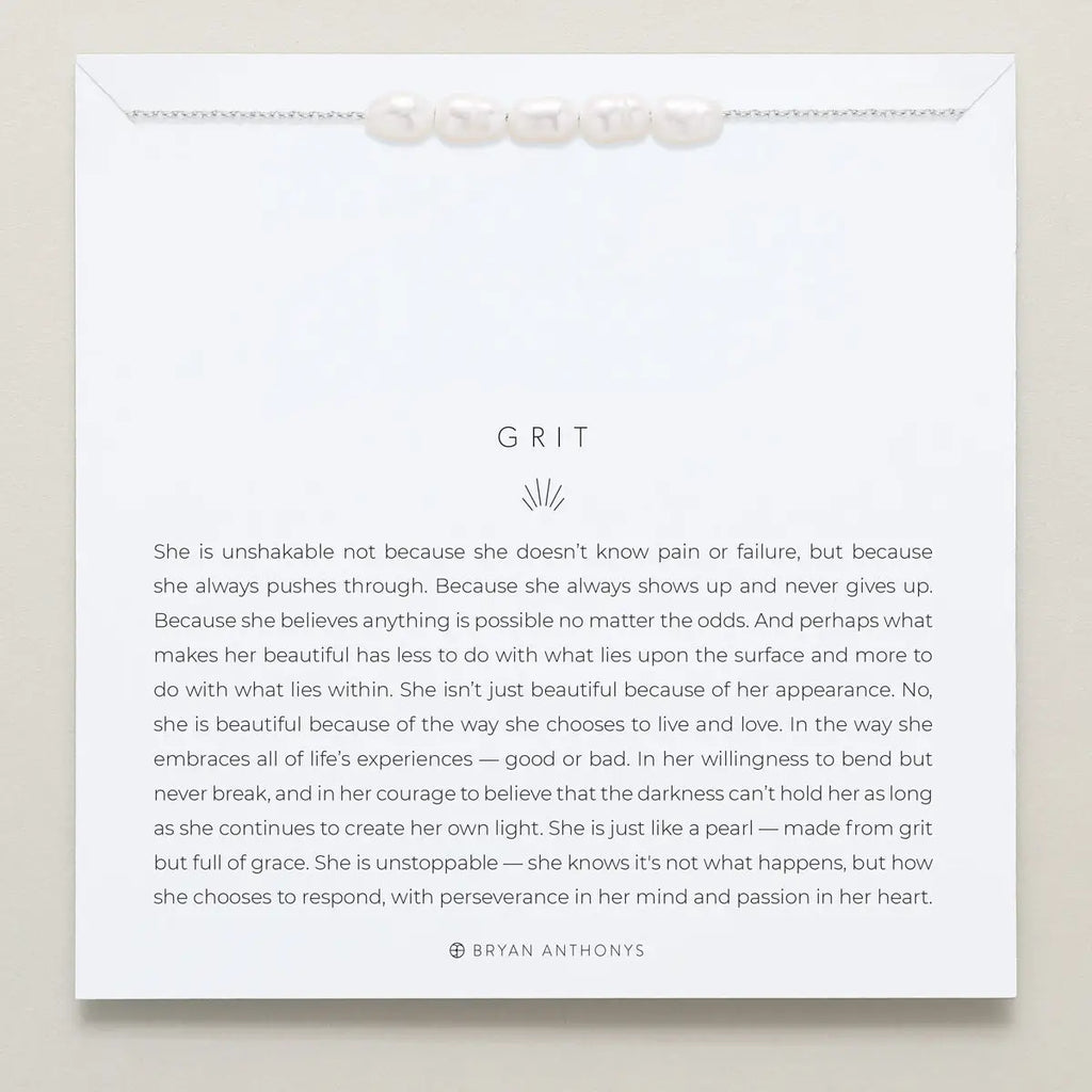 Grit Beaded Necklace