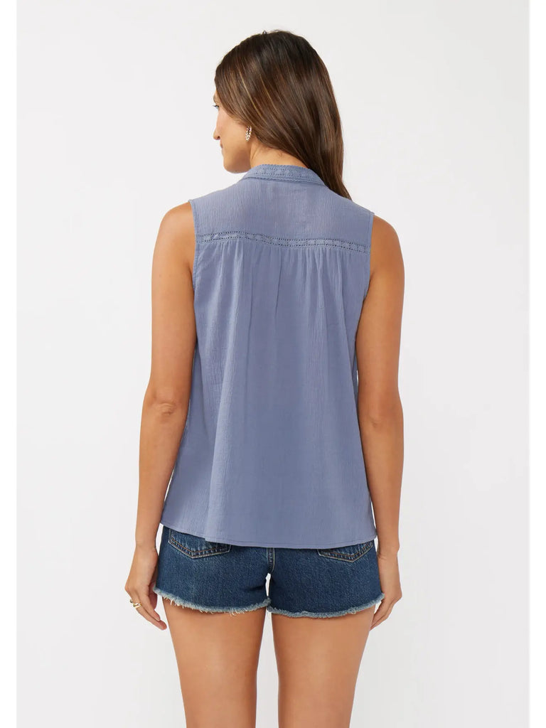 Raquel Button Up Tank