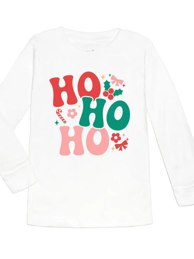 Ho Ho Ho Christmas Long Sleeve Shirt