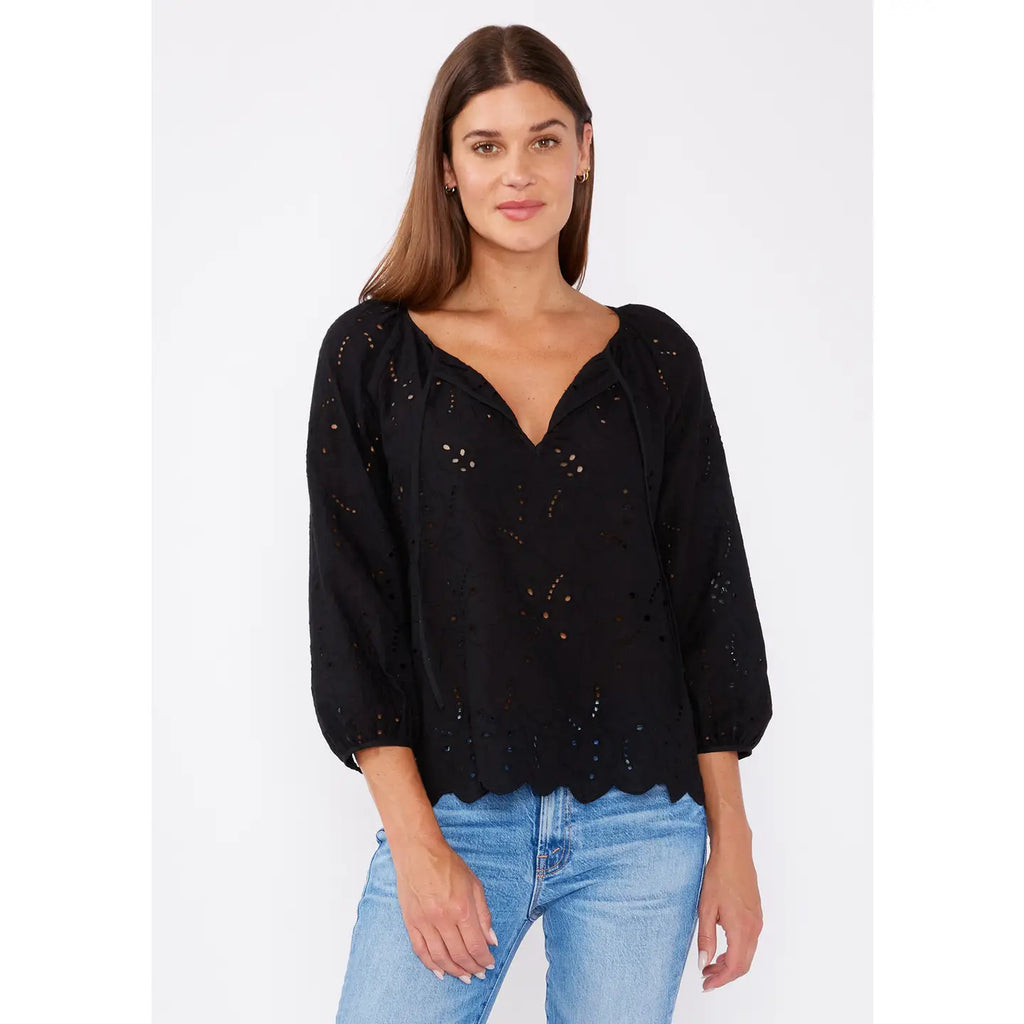 Regan Eyelet Blouse