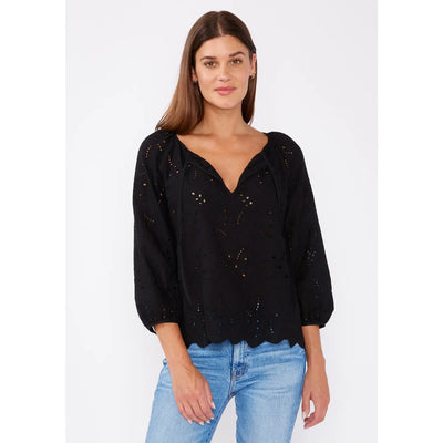 Regan Eyelet Blouse
