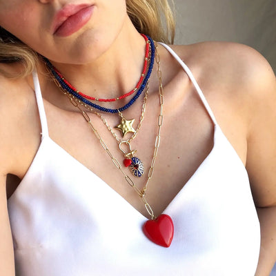 Americana Star Necklace