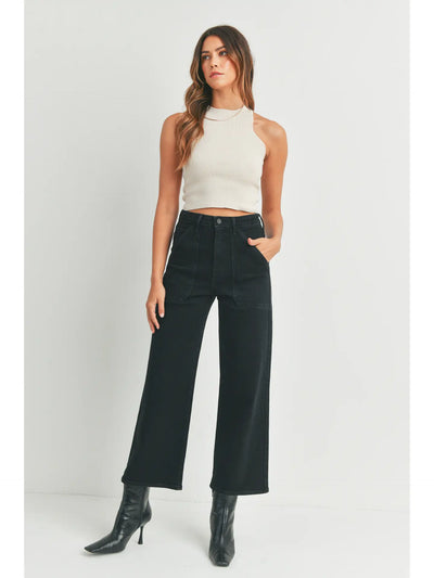 Cargo Pocket Wide Leg