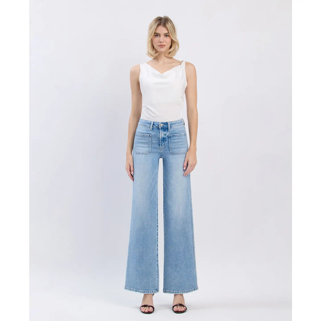 Amiee Patch Pocket Jeans