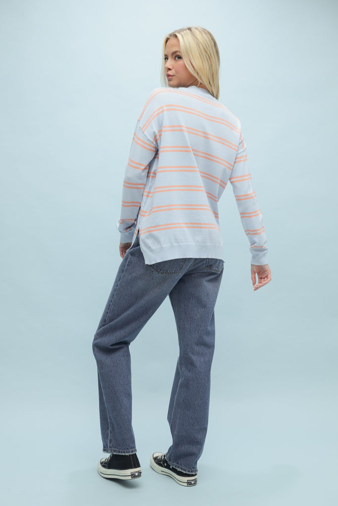 Sonya Striped Soft Sweater