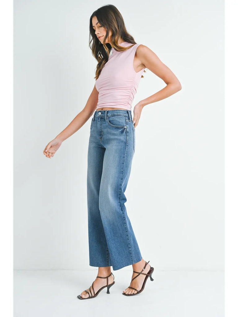 Slim Palazzo w/ Scissor Cut