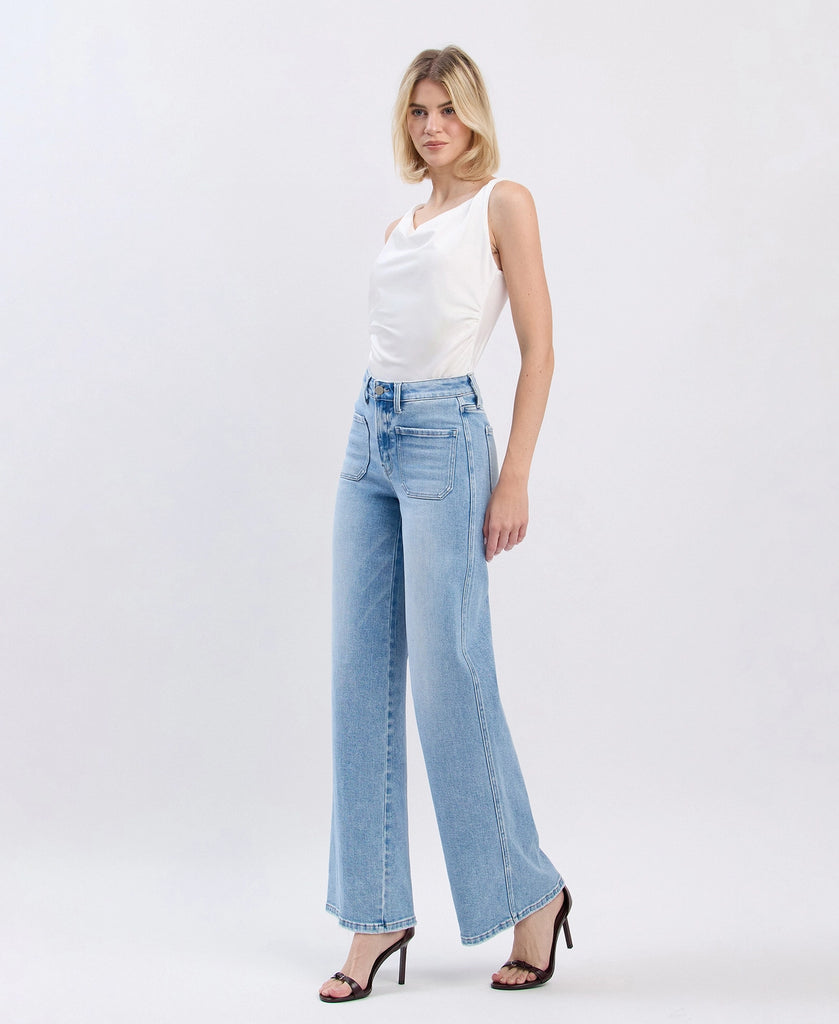 Amiee Patch Pocket Jeans