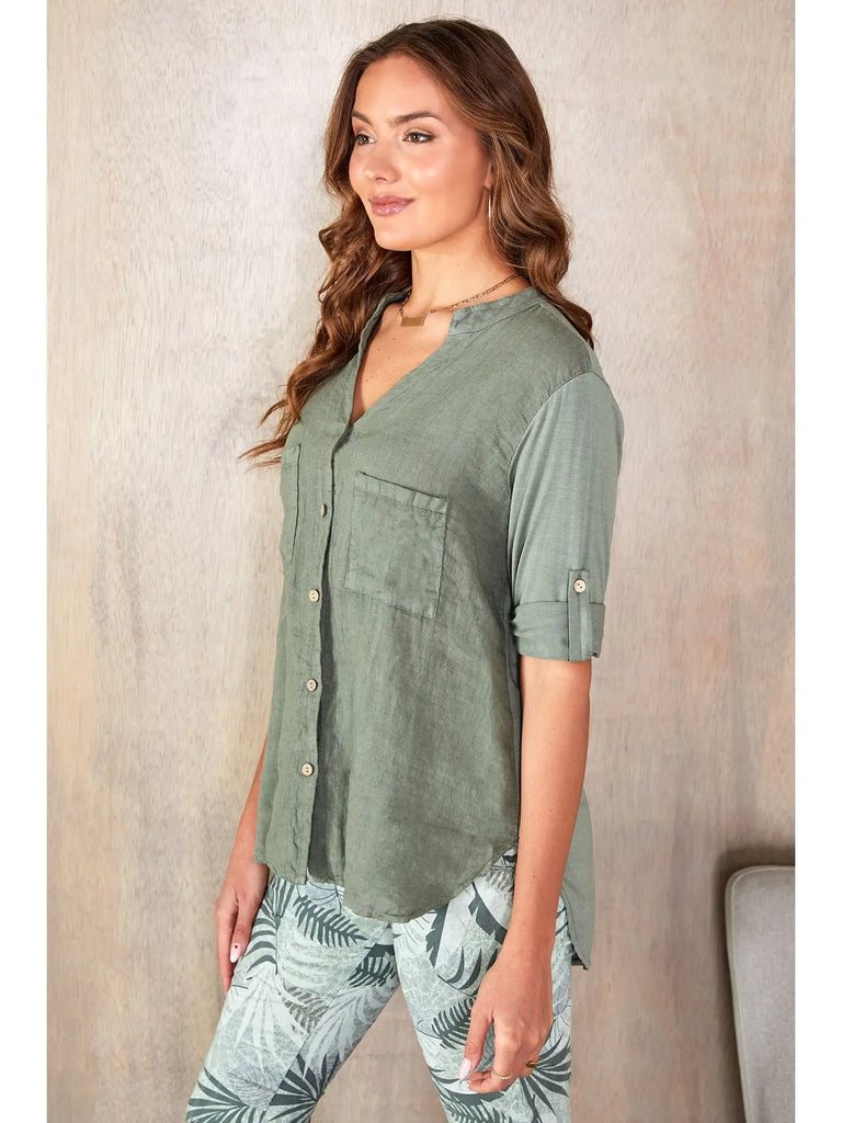 Polly Button Down Top