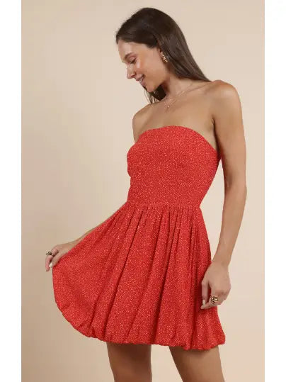 Nina Bubble Tube Romper