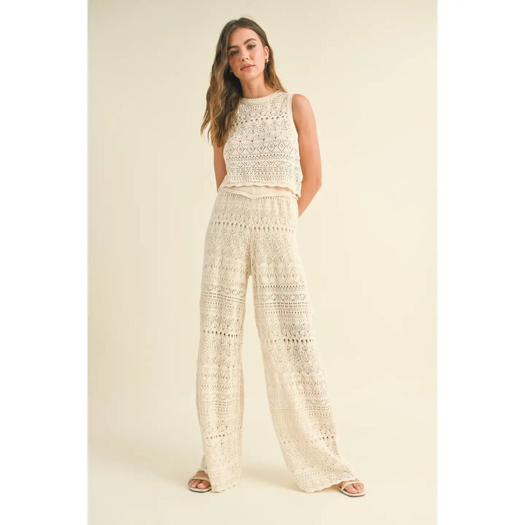 Crochet Pattern Back Button Top