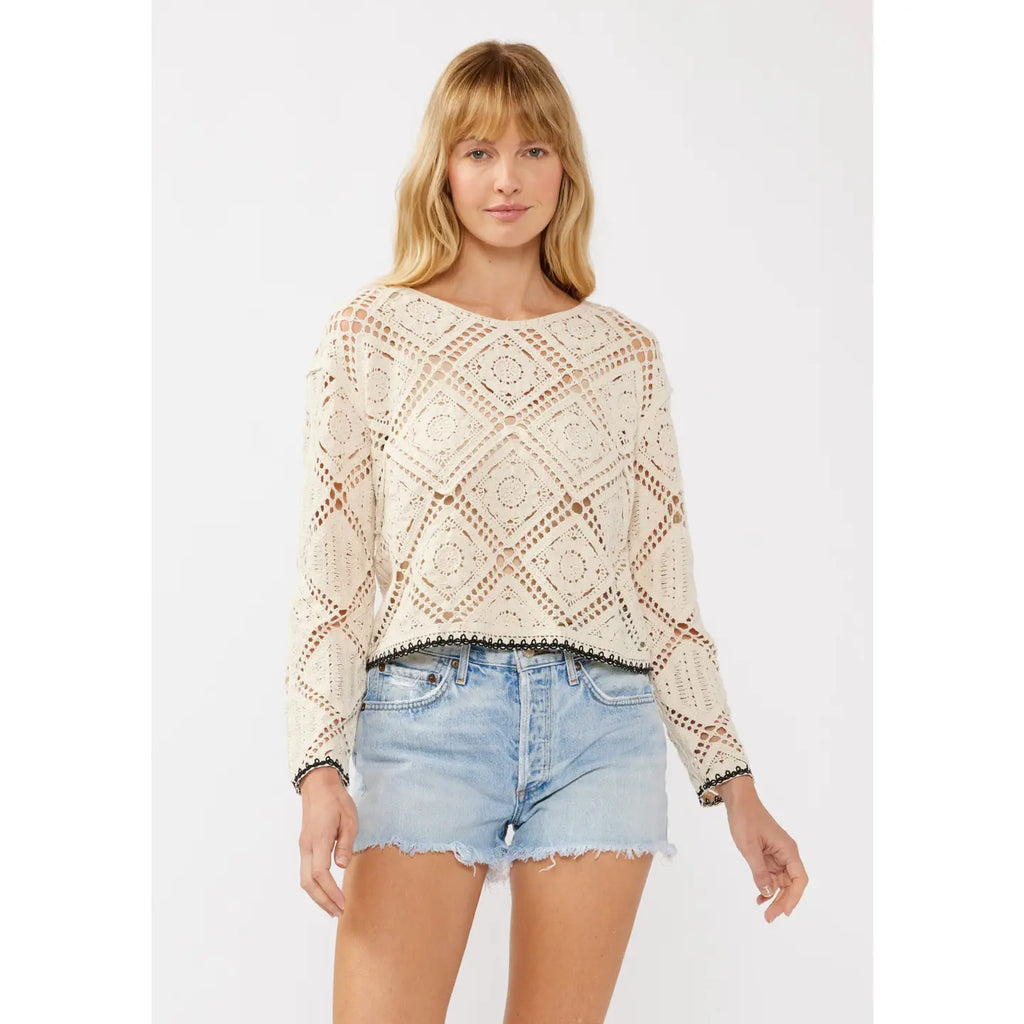 Breeze Crochet Top