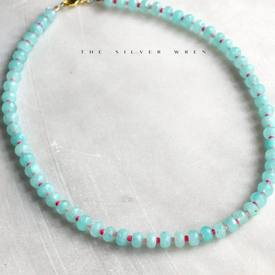 Islands Stone Candy Beaded Necklace