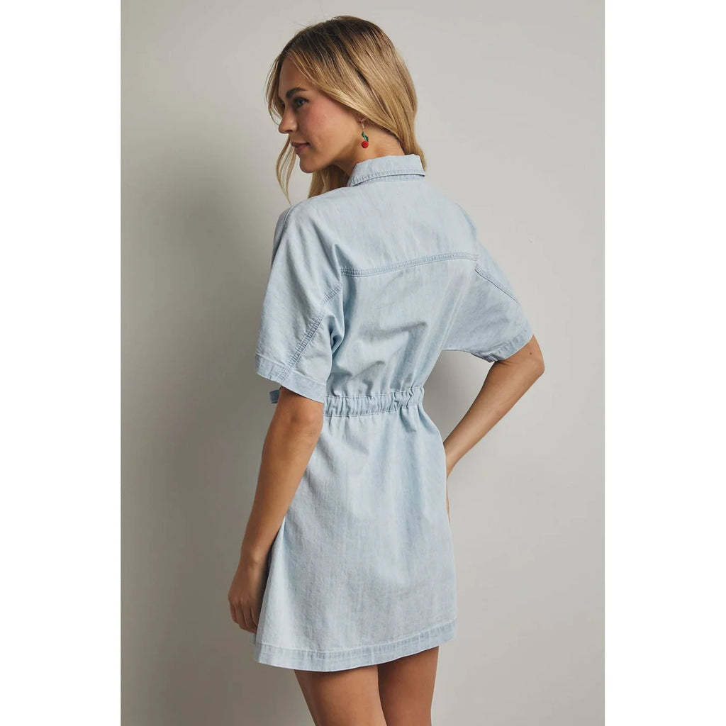 Lydia Lightweight Denim Dress