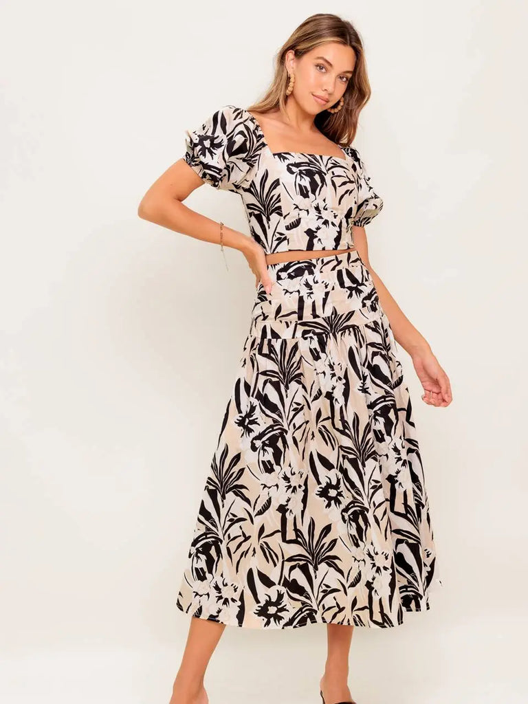 Palms Up Maxi Set