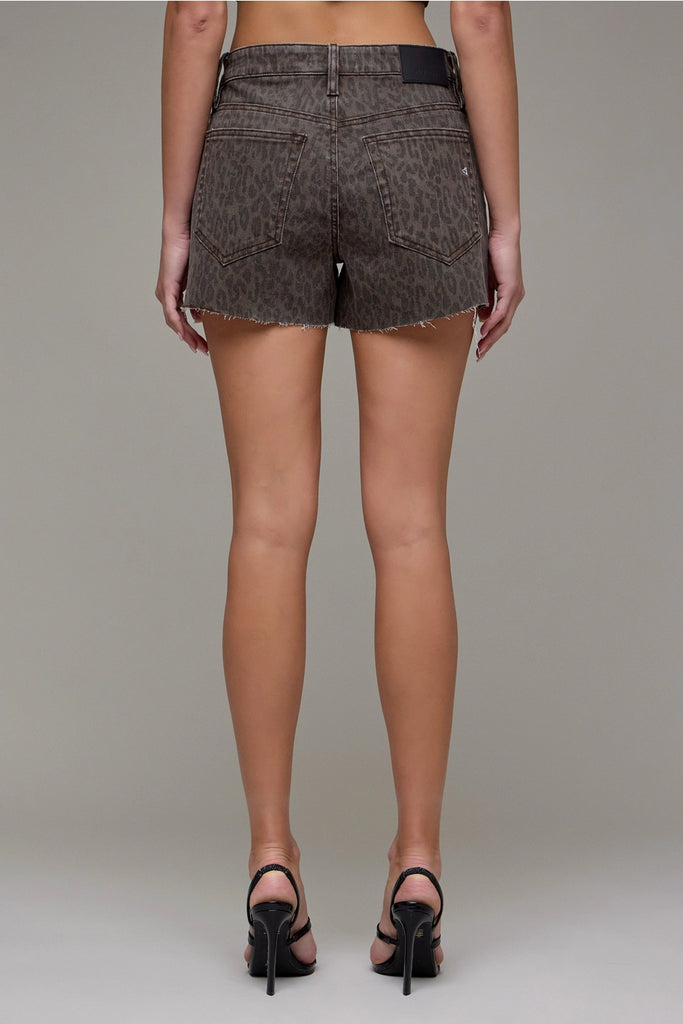 Riley Brown Cheetah High Rise 3" Inseam Shorts