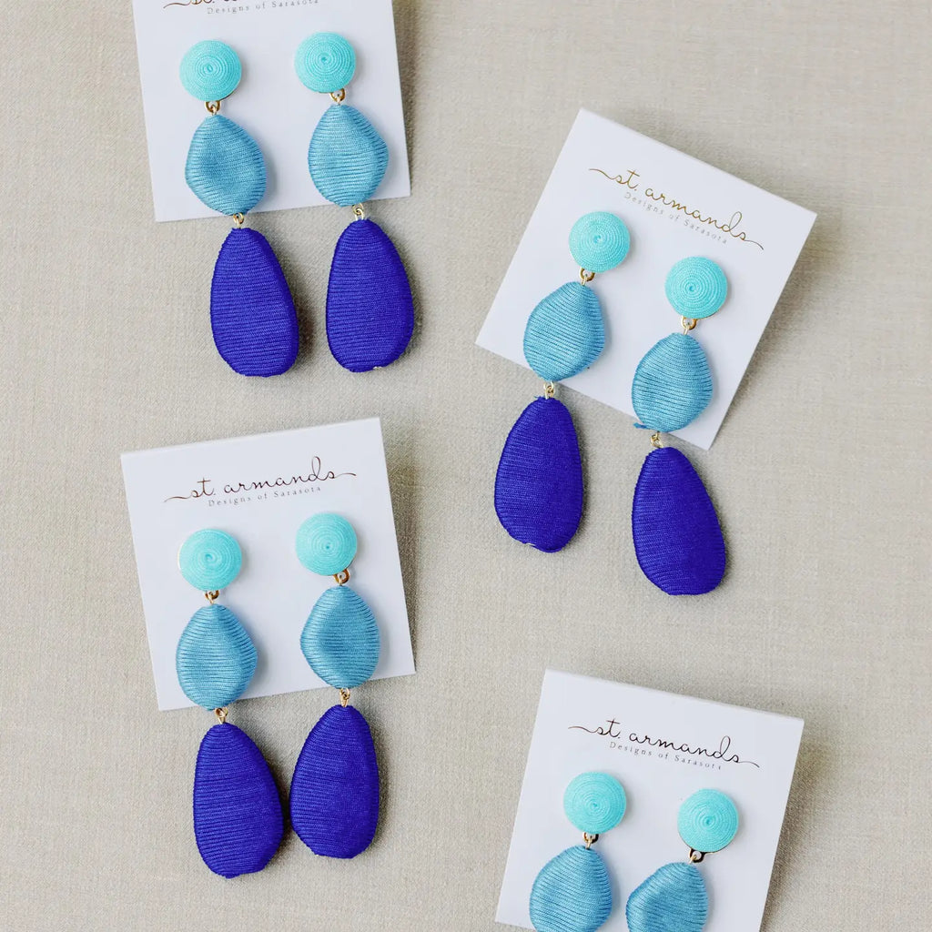 Ombre Lido Statement Drop Earrings