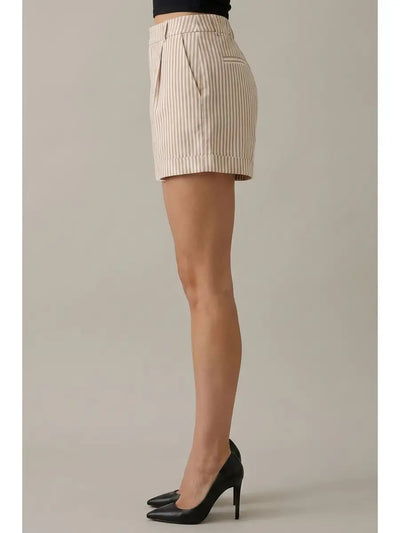 Casual Striped Shorts