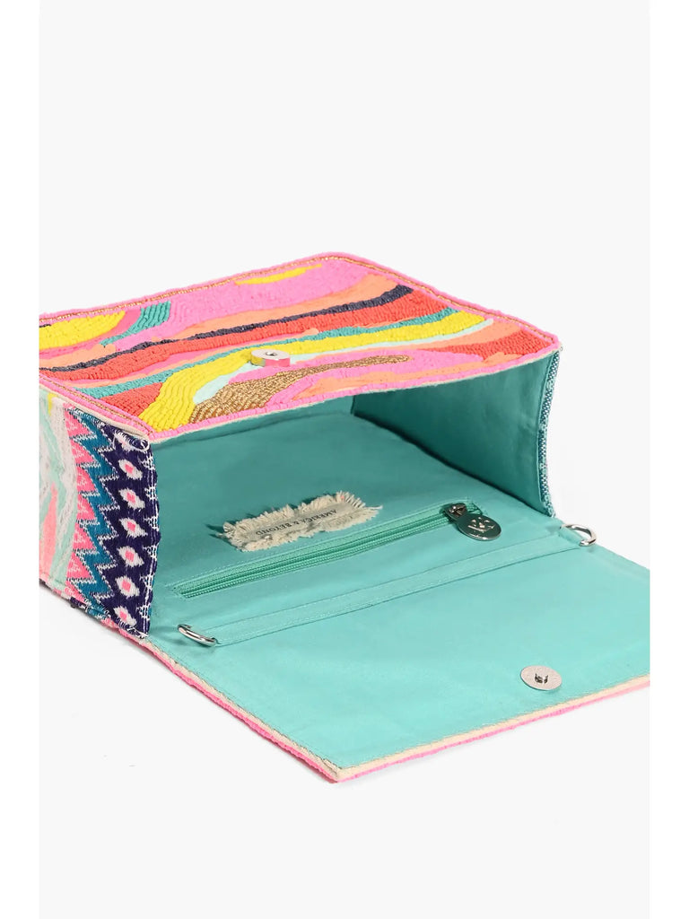 Daphne Embellished Crafted Clutch