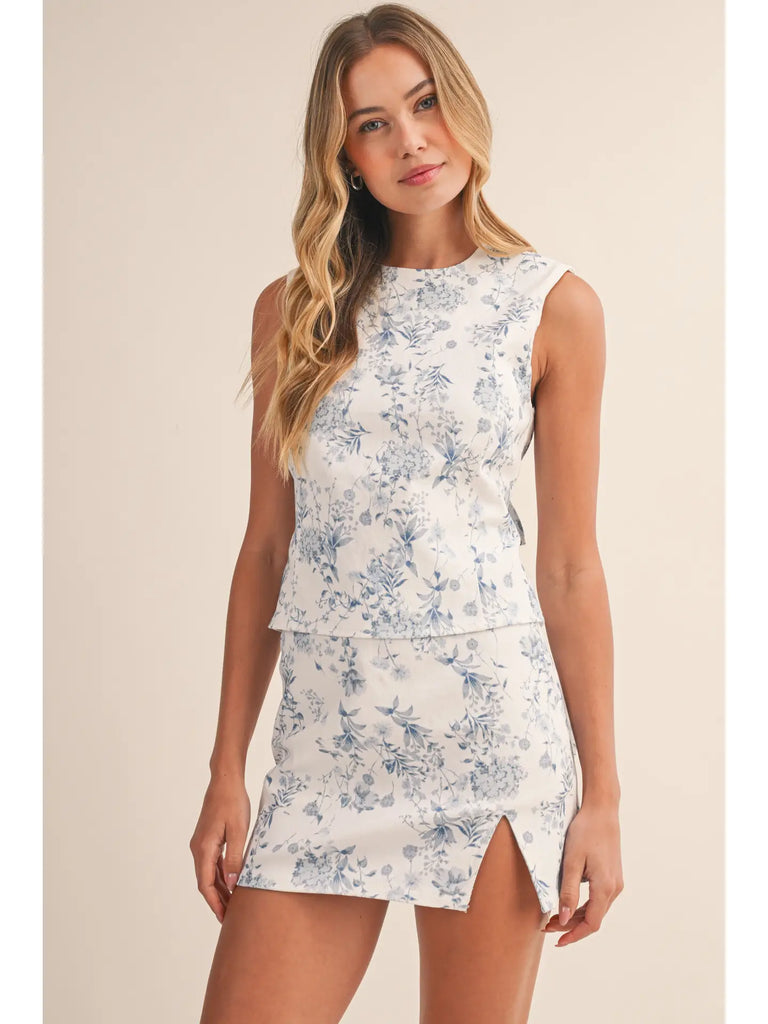 Tea Time Open Back Tank