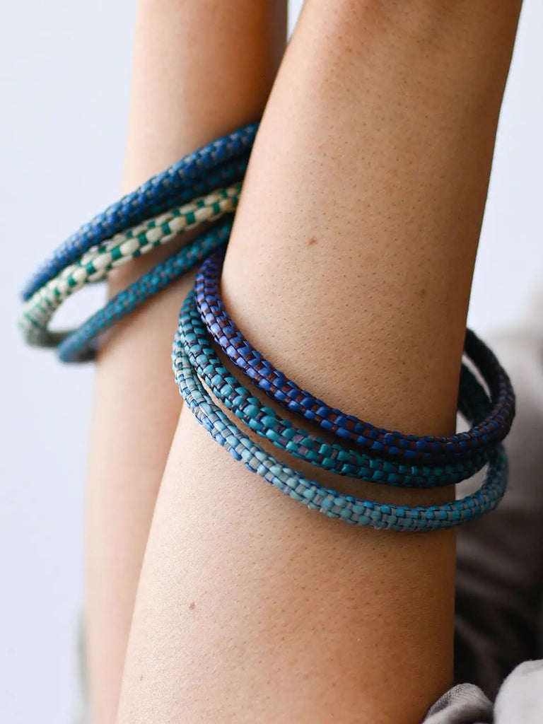 Raffia Bangles