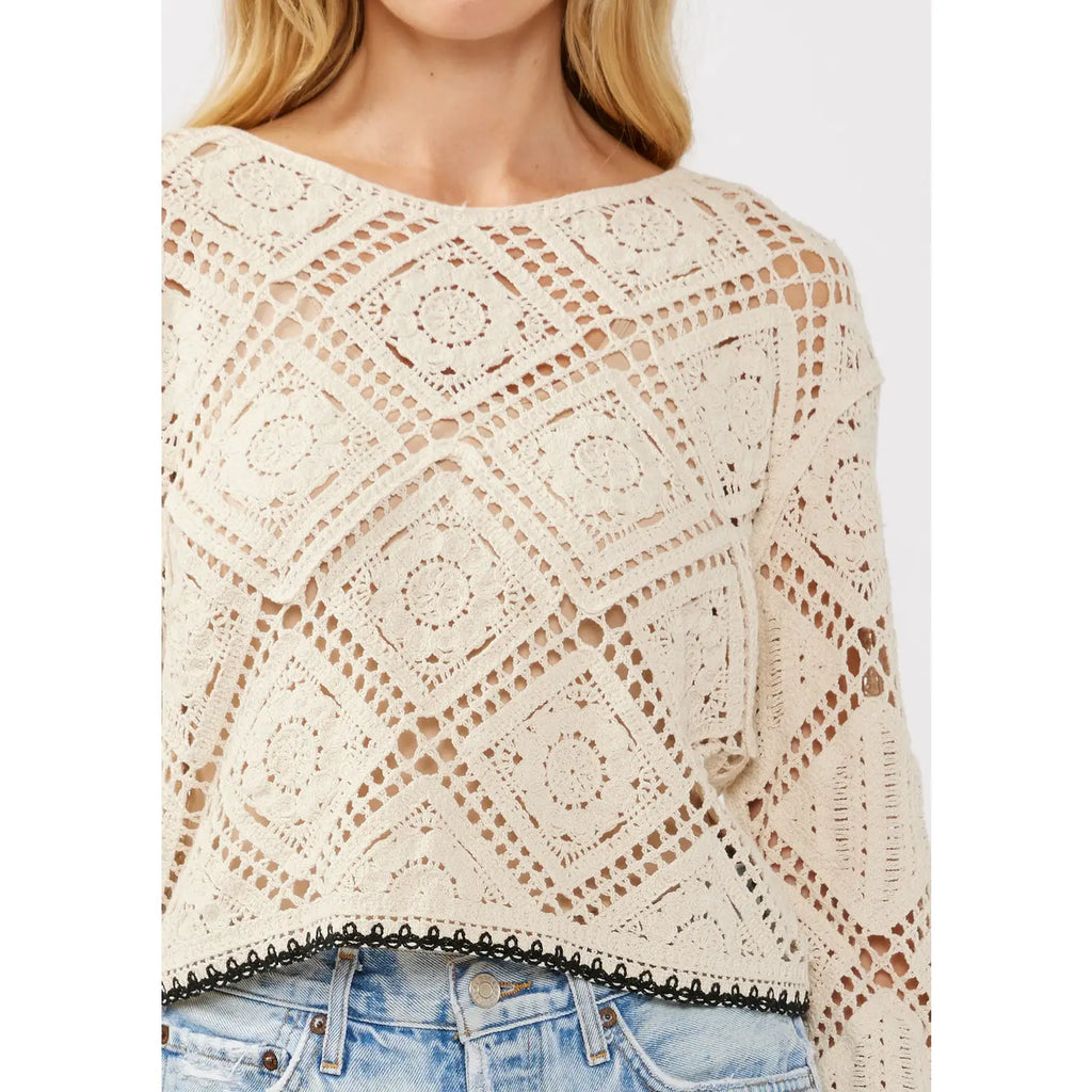 Breeze Crochet Top