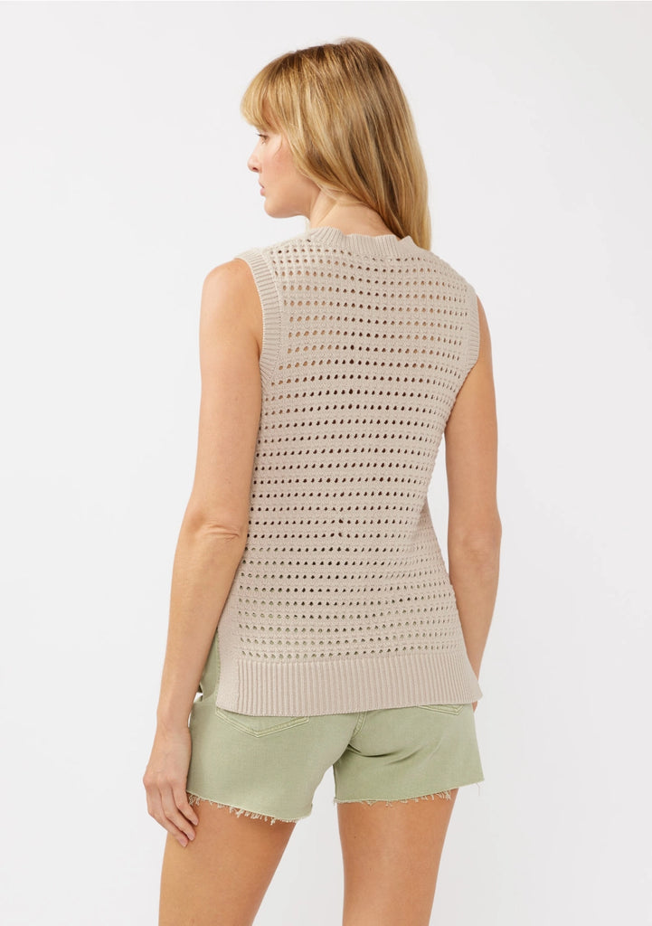 Hope Knit Tank with Side Slits