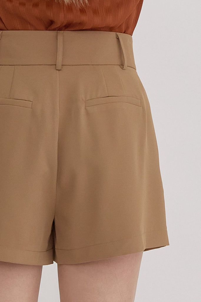 Corinne Pleated Shorts