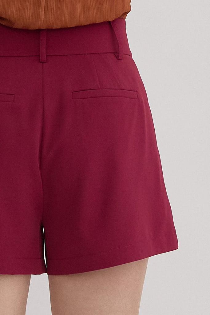 Corinne Pleated Shorts