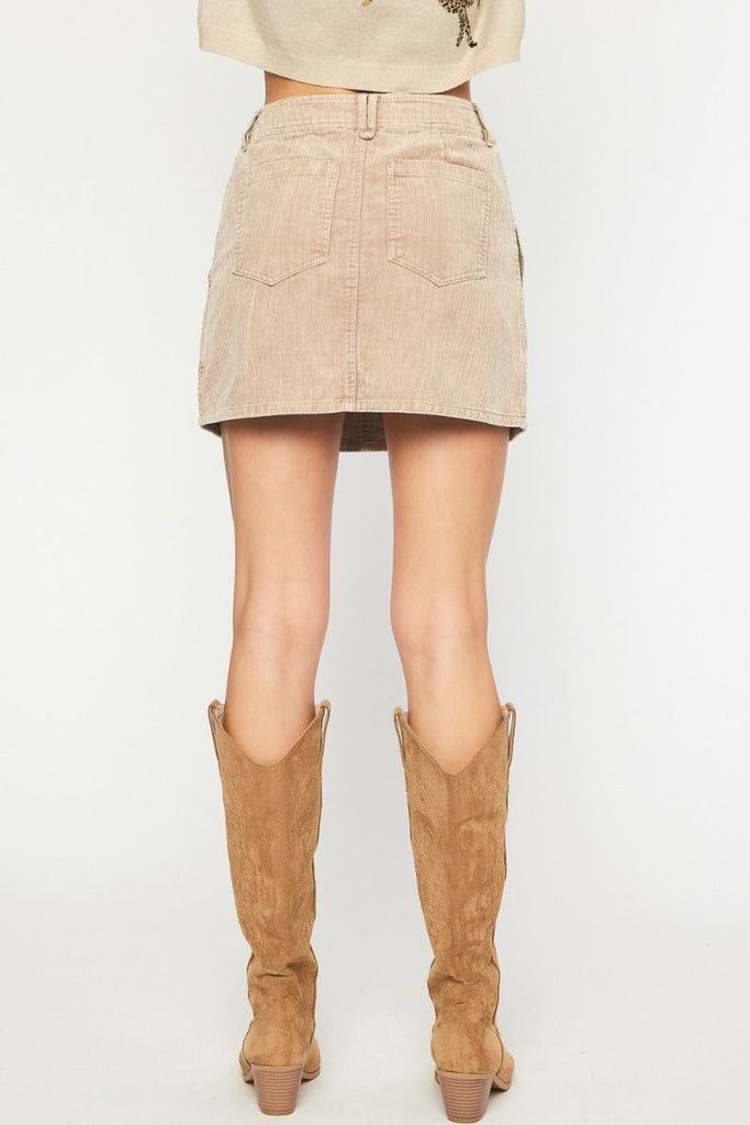 Dusty Corduroy Skirt