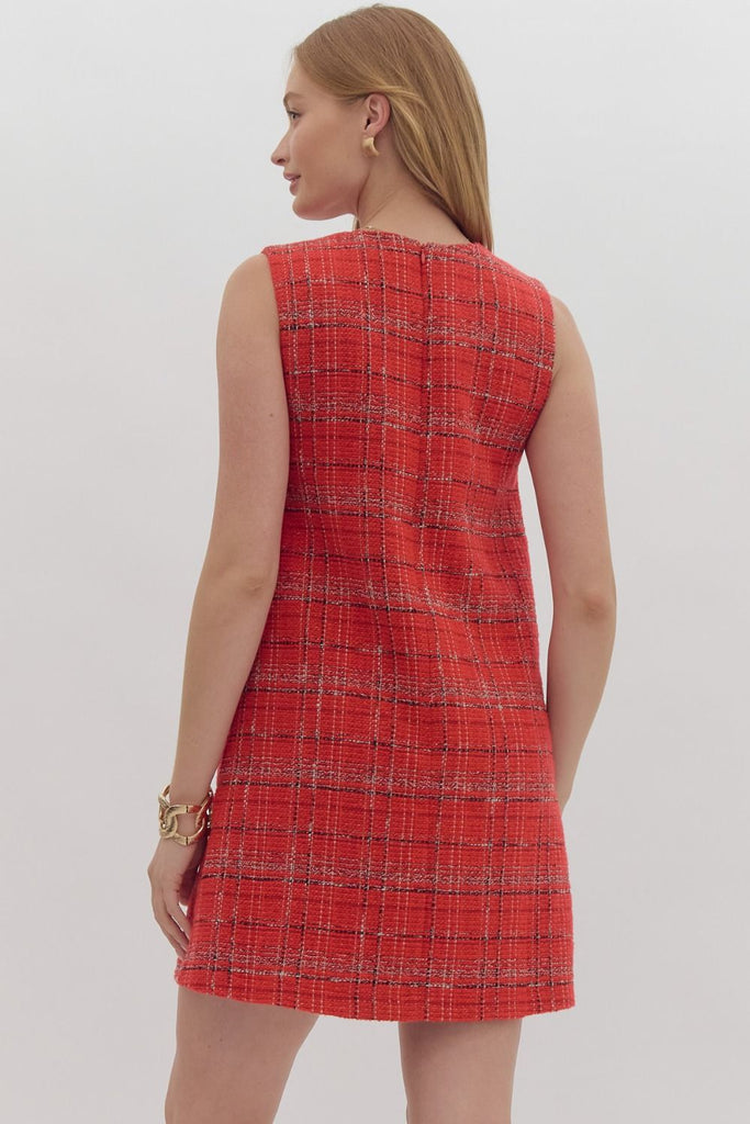 Nadine Plaid Dress