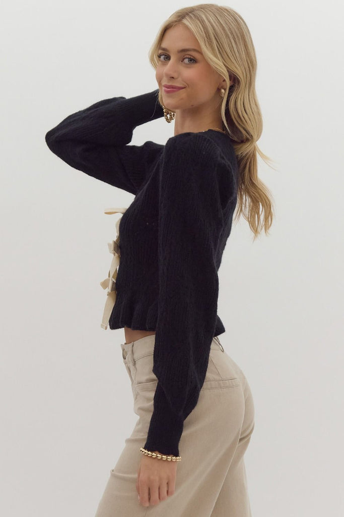 Romeo Bow Sweater