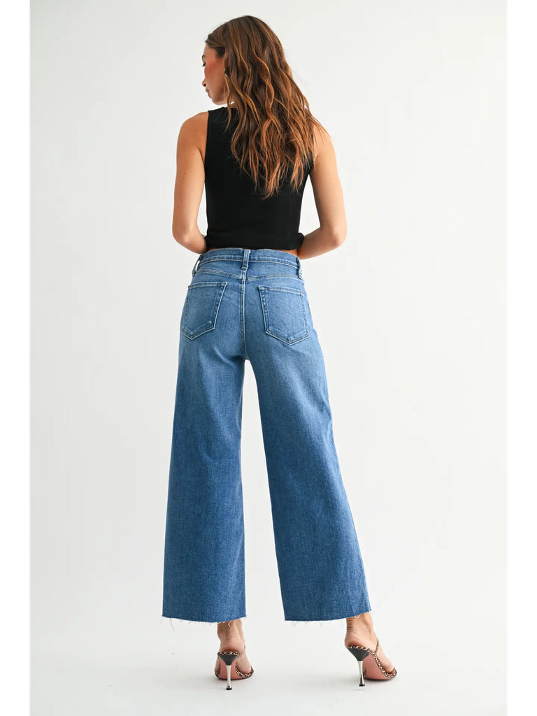 Everyday High Rise Scissor Cut Jeans