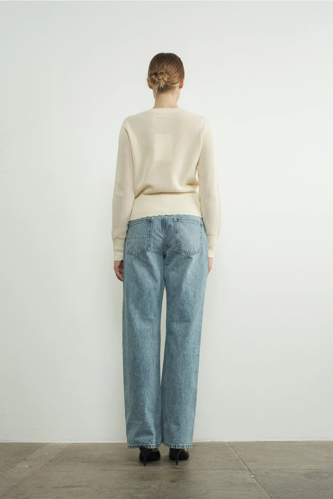 Flower Open Cardigan