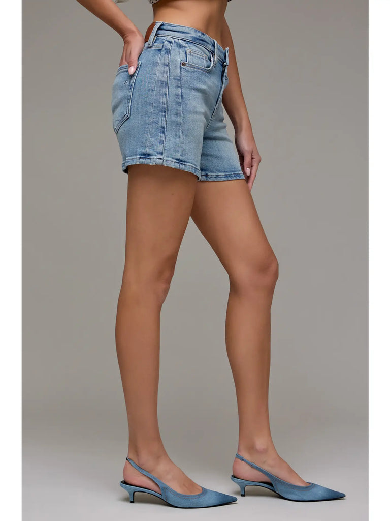 Bobbie A-Line Short with Side Seam Detail
