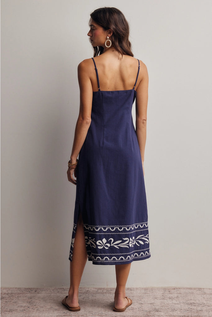 Audrey Embroidered Dress