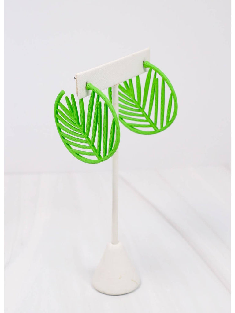 Colombo Cutout Hoop Earring