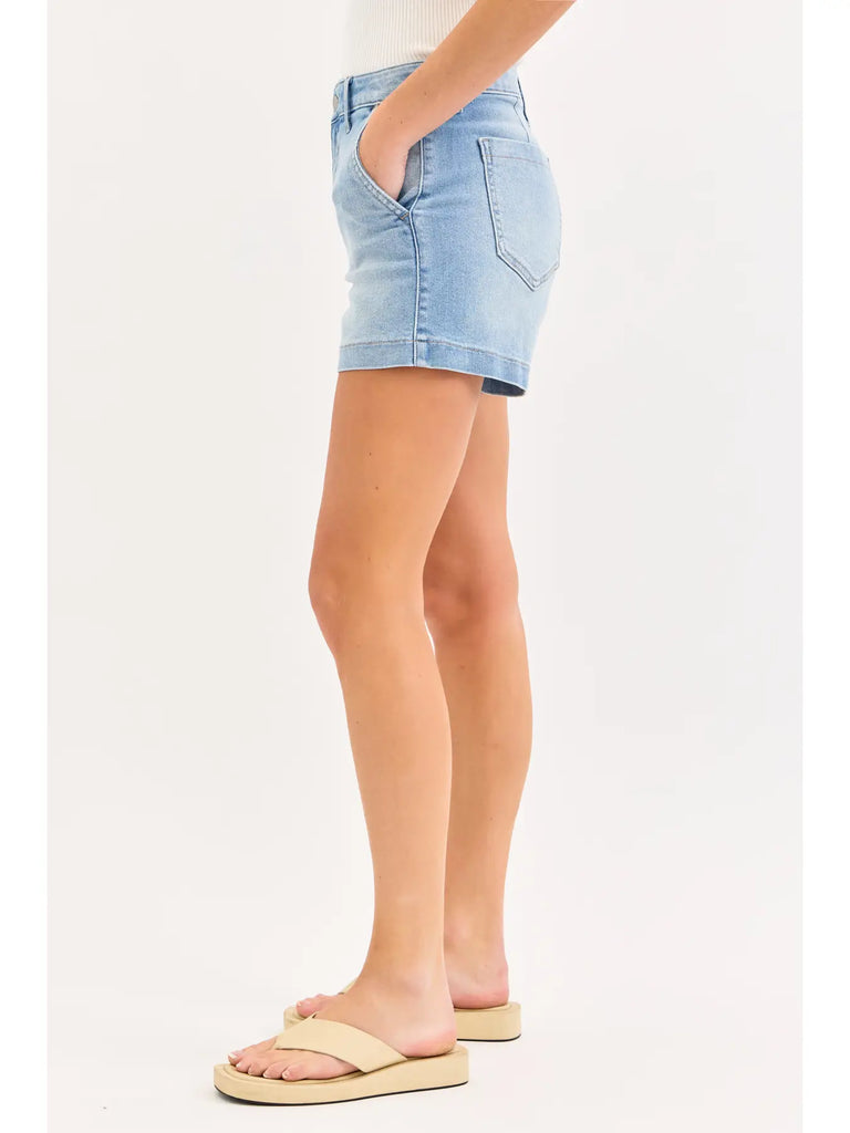High Rise Trouser Shorts