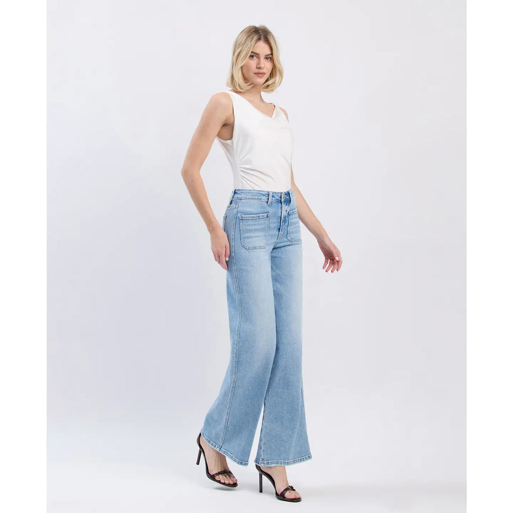 Amiee Patch Pocket Jeans