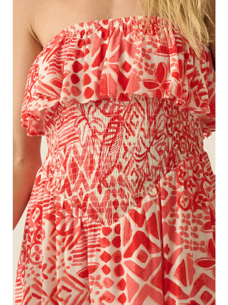 Daisy Flounce Romper