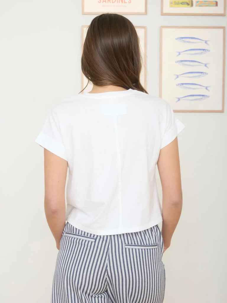 Washed Boxy Knit Top