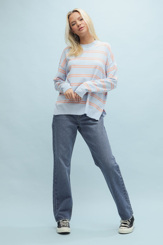 Sonya Striped Soft Sweater