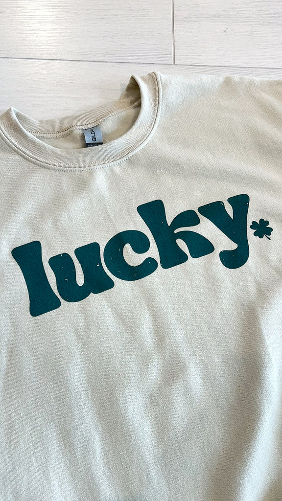 Lucky Crewneck Sweatshirt